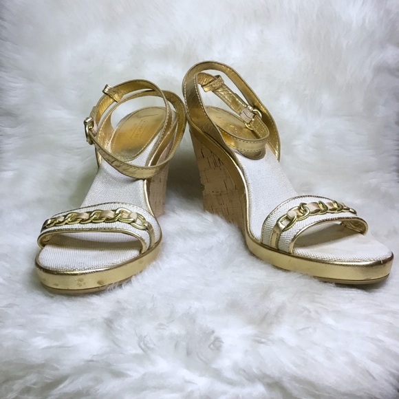Coach Wedge Sandals - Picture 1 of 6